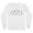 White, variant on Skyline India Long Sleeve Shirt Unisex Small Pink