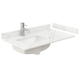 thumbnail image 3 of Beckett 36" Dark Blue Single Vanity & Giotto Quartz Top (1-Hole) & Black Trim, 3 of 5