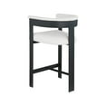 thumbnail image 4 of Meridian Furniture Romeo Cream Boucle Fabric Counter Stool (Set of 2), 4 of 7