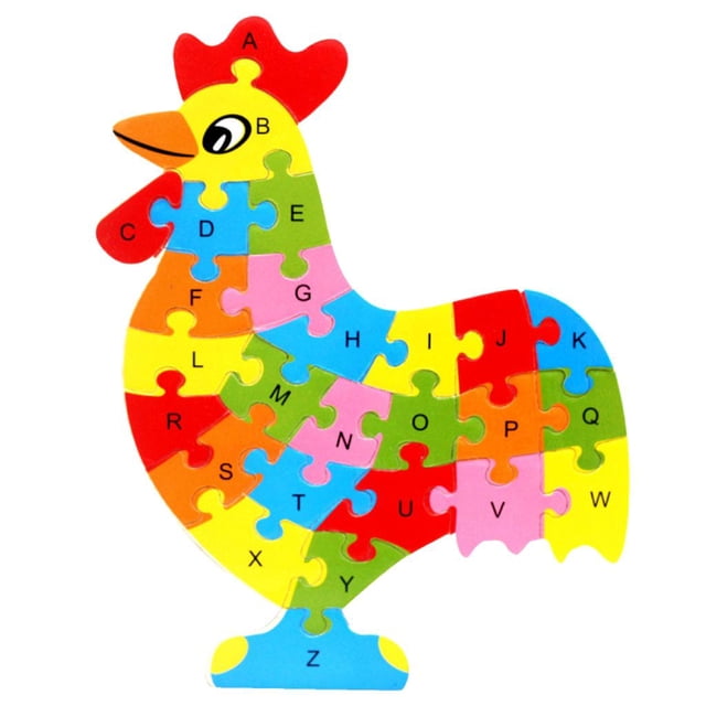 Juguete Educativo de de Multicolor para CUTICAT Rompecabezas del alfabeto