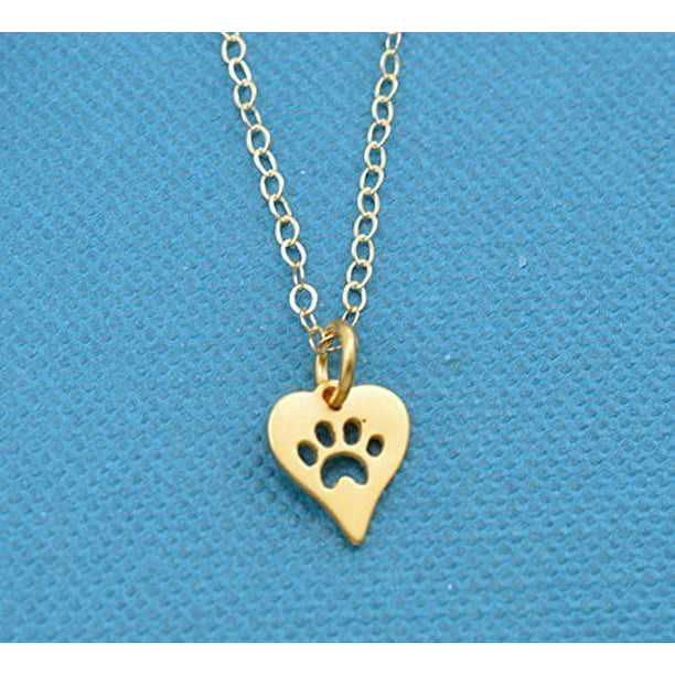Featured image of post Paw Print Jewelry Gold