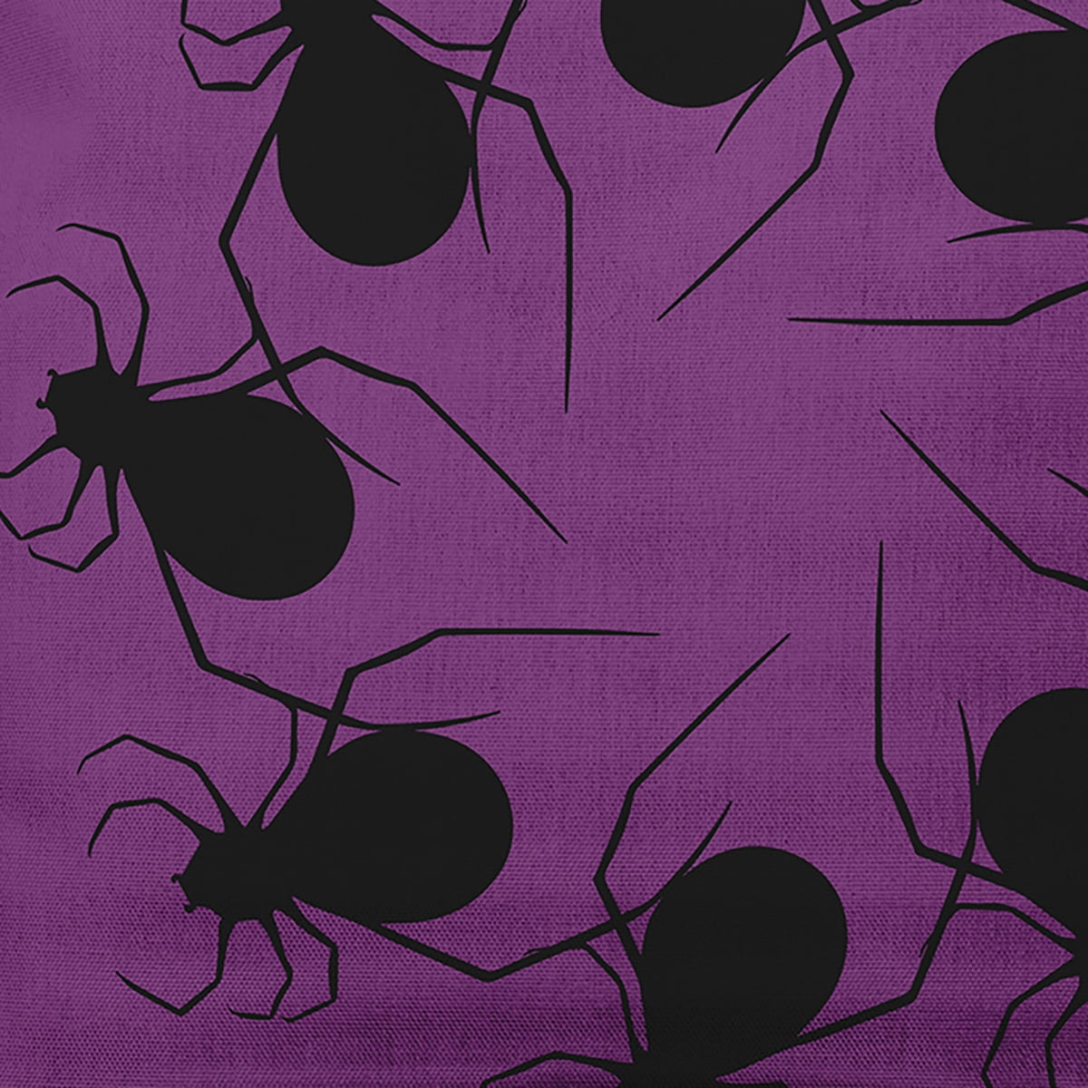 Simply Daisy 18" x 18" Spider Wreath Decorative Throw Pillow, Amethyst