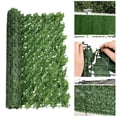 thumbnail image 4 of Faux Leaf Privacy Screen Wall Screen for Wedding Bar Party Backdrop Sweetpotato Leaf B, 4 of 7