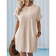 thumbnail image 5 of Vestidos de Verano para Mujer, Moda 2025, Minivestido de Corta, Color Albaricoque, Talla S, 5 of 10