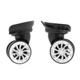 thumbnail image 1 of Milaget 1 Pair Swivel Suitcase Luggage Casters Replacement Dual Roller Wheels for Travel, 1 of 9
