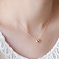 thumbnail image 5 of Guodhu Heart Necklace for Women - Paperclip Chain Gold Plated Heart Charm - Hypoallergenic Water-Resistant Tarnish-Free - Valentine's Day Mother’s Day Gifts for Women Mom, 5 of 5