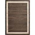 thumbnail image 1 of Unique Loom Del Mar Collection Tapis de Transition Contemporain, 8' x 11' 4", Brun/ivoire, 1 of 2