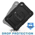 thumbnail image 3 of Funda SEYMAC de serie para iPad mini 5/4 con protector de pantalla, color negro, 3 of 7