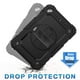 thumbnail image 3 of Funda SEYMAC de serie para iPad mini 5/4 con protector de pantalla, color negro, 3 of 7