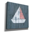 thumbnail image 2 of Epic Graffiti 'Nautical Plank I' by Grace Popp, Canvas Wall Art, 26"x26", 2 of 2