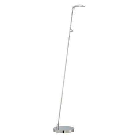 Pharmacy Mounted Task Lamp - George Kovacs Task Portables 1-Light Pharmacy Floor Lamp - Chrome