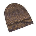 thumbnail image 2 of Bonnets pour Hommes et Femmes, Motifs Texturés Style Aztèque Chapeau Tricoté Unisexe Adulte Hiver Chaud Skull Cap, 2 of 6