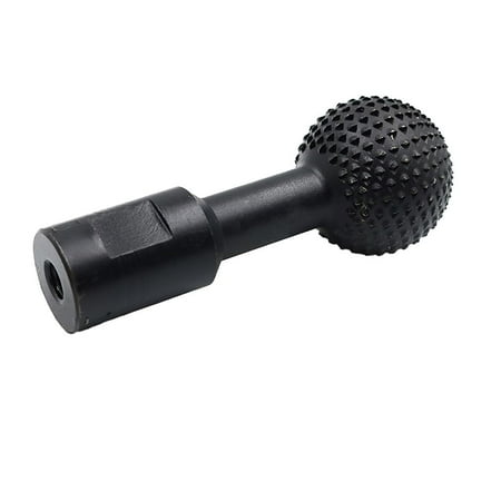 

14mm/ 0.55inch Spherical Wooden Groove Carving Knife Carbon Steel Carving Grinding Head Round Spherical File High Hardness Electric Grinder Drill Bit for Grinding Woodworking