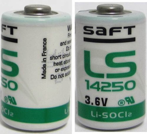 10er 10x Lithium 3,6V Batterie LS 14250-1/2 AA ER14250 Li-SOCl2 LS14250 