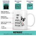 thumbnail image 3 of Funny Mug - I Didn't Fart My Butt Just Blew You A Love Puff Frenchie French Bulldog Dog Lovers 11 Oz Ceramic Coffee Mugs - Funny Sarcasm Inspirational birthday gift for him her friend coworker, 3 of 6