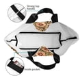 thumbnail image 4 of Balery Animal Leopard Bolsa Tote Estilo Estético con Cremalleras, Bolsa de Hombro, Bolsa de Compras Grande y Plegable, 4 of 8