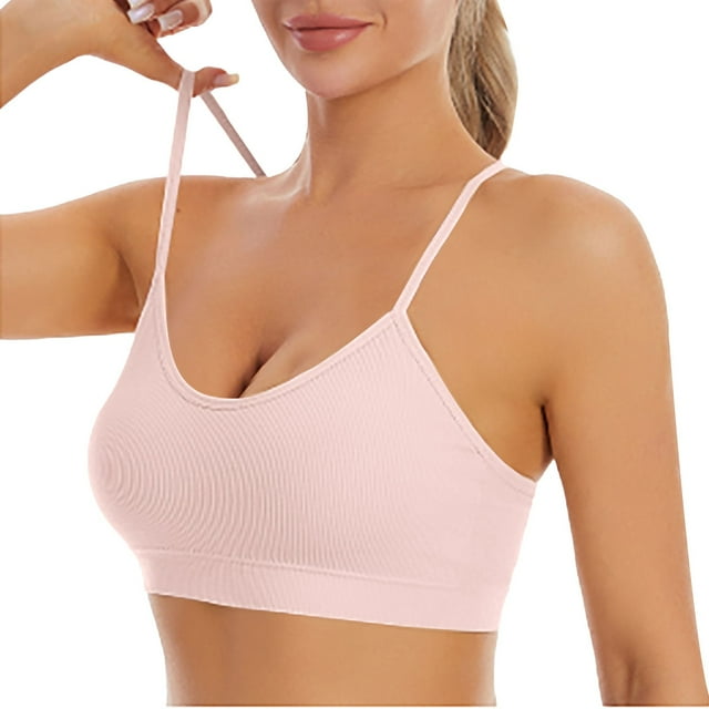 Tank Tops With In Bra Support Padded Camisole Spaghetti Strap Design With Soft Stretchy Fabric For Gym
