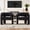 Black, variant on AFO Modern Barrel Accent Chair Upholstered Club Chair with 7.5" Extra Thick Cushion Unique 3-Leg Reading Armchair for Living Room Bedroom Vanity Green
