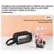 thumbnail image 5 of Worallymy Bolsa de cosméticos Bolsa de maquillaje a prueba de agua Organizador de estuche de lavado de artículos de tocador esmerilado de viaje blanco S Worallymy JD735803007, 5 of 7