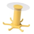 thumbnail image 4 of DOLITY Wall Mounted Kitchenware Storage Rack Accessories Yellow, 4 of 7