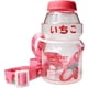 thumbnail image 1 of Botella de agua de jugo de fruta de plástico - taza individual de fresa transparente + correa Adepaton WMSS-98-3, 1 of 7