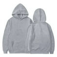 thumbnail image 4 of Custom DIY Casual Loose Fit Long Sleeve Hooded Sweatshirt for Kids and Youth Sportswear Girls and Toddlers' Pullover Hoodie Sweatshirt, 4 of 4