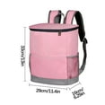 Yoloke Insulated Backpack Cooler Bag Leak-Proof Outdoor Refrigeration