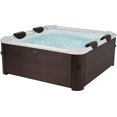 thumbnail image 1 of MSPA, FRAME SERIES, TRIBECA, Square Hot Tub & Spa, UVC & Ozone Sanitization, 140 Air Bubble System, WI-FI & APP Enabled, 6 Persons., 1 of 11