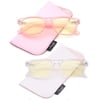 Newbee Fashion 2 Packs Kids Blue Light Block Glasses Girls Boys Teens (5-17 Years) Computer and Gamer Eyewear Anti-Glare Protection Anti-Fatigue Anti UV Glasses for Smartphone Screens