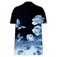 thumbnail image 5 of Shirts for Women Trendy Loose Cute Shirts for Women Trendy Crewneck Tees for Women Women Oversized Tshirt Summer Casual Shirts for Women Plus Size, 5 of 7