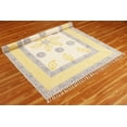 thumbnail image 4 of Casavani Pure Cotton Mat Living Room Area Rug, Blue 12x18 Ft, 4 of 6