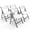 White, variant on HaiNova 4 Pack Folding Chair, 350 Lb Weight Capacity, Fold chair with Breathable Seat Indoor/Outdoor for Picnic,Races, Parties & Weddings, White