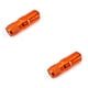 thumbnail image 1 of Advancent Caja de fósforos impermeable a prueba de humedad para acampar, agujas de viaje, caja de almacenamiento de pastillas, organizador Naranja 2piezas, 1 of 6