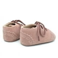 thumbnail image 6 of Toddler Baby Boys Girls Soft Sole Moccasins Lace-up Infant Toddler Shoes Sneaker, 6 of 6