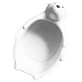 thumbnail image 3 of White Ceramic Bowl with Adorable Pattern for Table Decoration and Practical Daily Use 7.87 Inches, 3 of 5