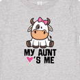 thumbnail image 4 of Inktastic My Aunt Loves Me Girl Cow Girls Baby T-Shirt, 4 of 5