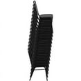 thumbnail image 7 of (10 PACK) Trapezoidal Back Banquet Dining Chair with Black Vinyl - Commercial Quality Restaurant Chair, 7 of 7
