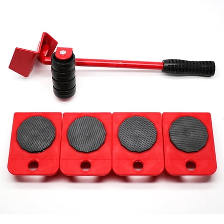 Furniture Lifter Easy Moving Sliders 5 Packs Mover Tool Set Lifting