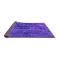 thumbnail image 2 of Ahgly Company Indoor Rectangle Oriental Purple Industrial Area Rugs, 2' x 4', 2 of 4