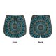 thumbnail image 3 of Balery Mandala Pantalones cortos deportivos para mujer con forro y dos bolsillos, elásticos, para entrenamiento, gimnasio, yoga-Large, 3 of 7