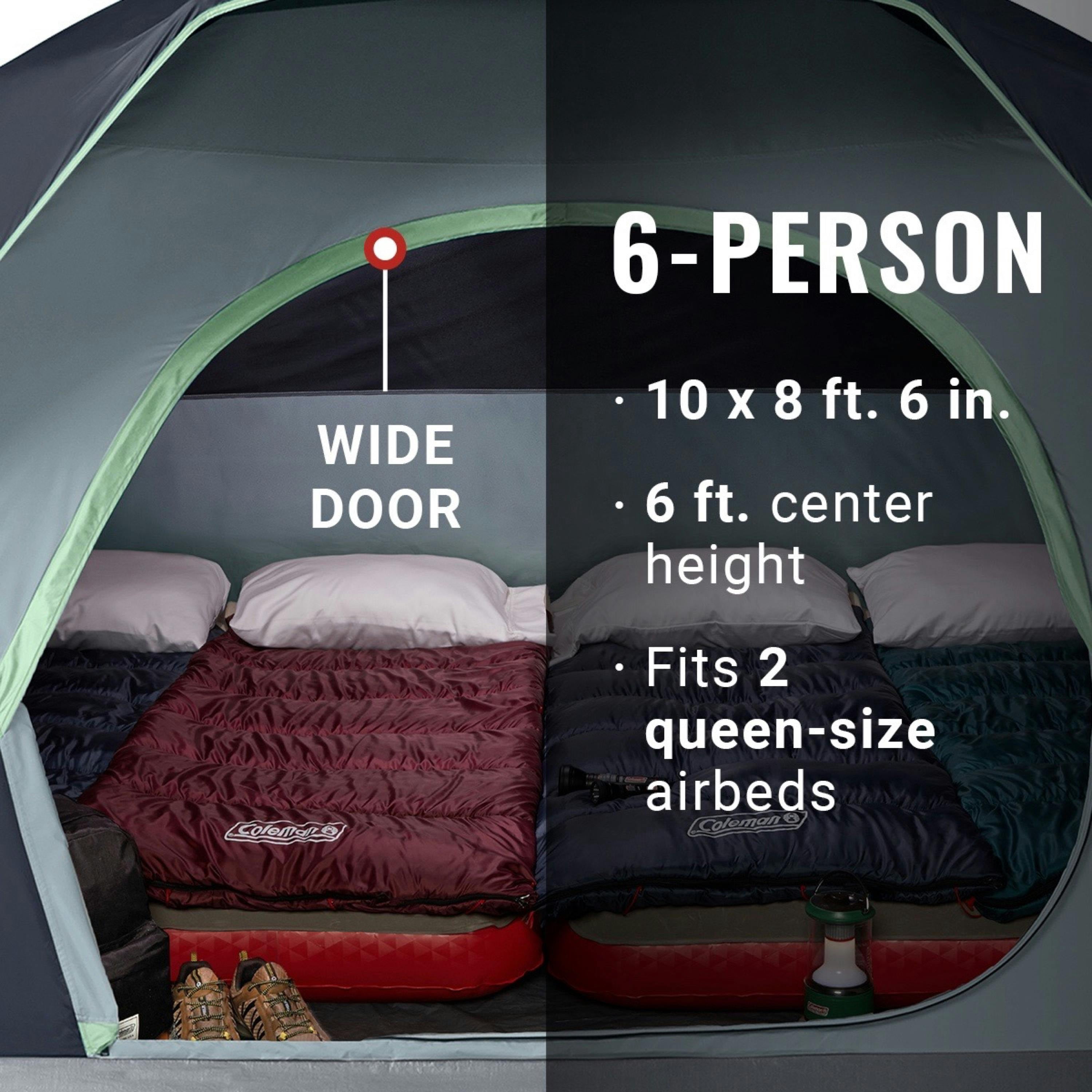 Coleman 6-Person Skydome™ Camping Tent