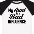 thumbnail image 4 of Inktastic My Aunt is a Bad Influence Boys or Girls Toddler T-Shirt, 4 of 5