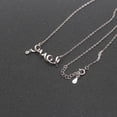 thumbnail image 6 of Wife Greeting Card Sterling Silver Infinity Heart Necklace Women Ginger Lyne Collection, 6 of 7