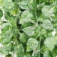 thumbnail image 6 of 2 Bunch Artificial Silk Ivy Leaf Garland Plant 90cm Vine Fake Foliage Garden Office Wall Outdoor Hanging Plants Decor, 6 of 8