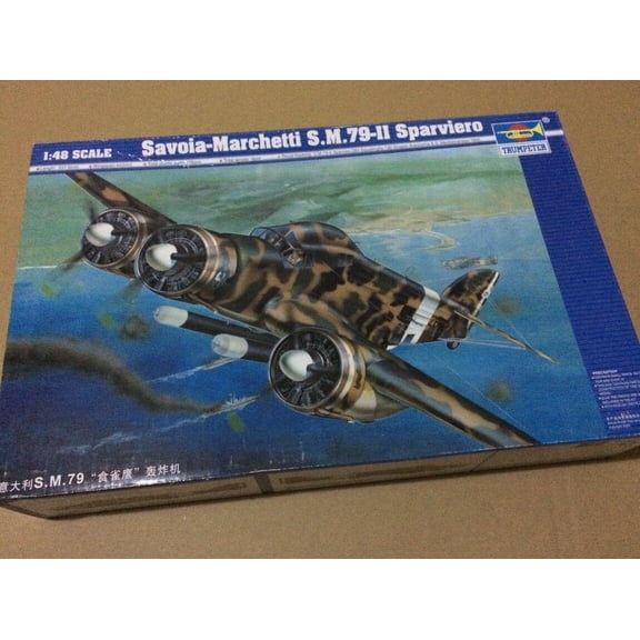 Trumpeter 1/48 02817 Marchett​i S.M.79-II