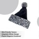 thumbnail image 2 of Christmas Santa Hat Double-Layer Stylish Soft Leopard-Print Plush Santa Hat for Photography Parade Cosplay Party B, 2 of 5