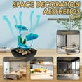 thumbnail image 3 of USB Powered Tabletop Fountain Small Lotus Waterfall Rocks Desktop Decor Mini Ornament (bluelotus ), 3 of 9