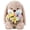 Hugging Flower Bouquet, variant on Grumpy Bunny Stuffed Animals Plush, 11.8-inch Soft & Cute Rabbit Stuffed Animals with Floppy Ears, Cuddly Soft Plush Toys Huggable for Home Easter Decor Birthday Gift