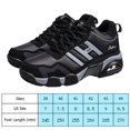 thumbnail image 3 of Botas de Tobillo Botas de Plataforma Hombre Cómodo Cuero de PU para Invierno (42) Gris Wdftyju  Tenis De Mujer Tenis De Hombre, 3 of 8