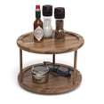 thumbnail image 2 of Torno para Cocina Lipper International 1302 de Madera de Acacia de 2 Niveles, 2 of 7